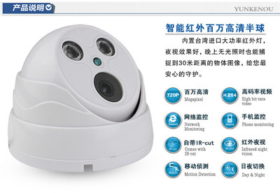 安视诺1PH402网络摄像机 高清1080P 200万像素红外海螺摄像头详解